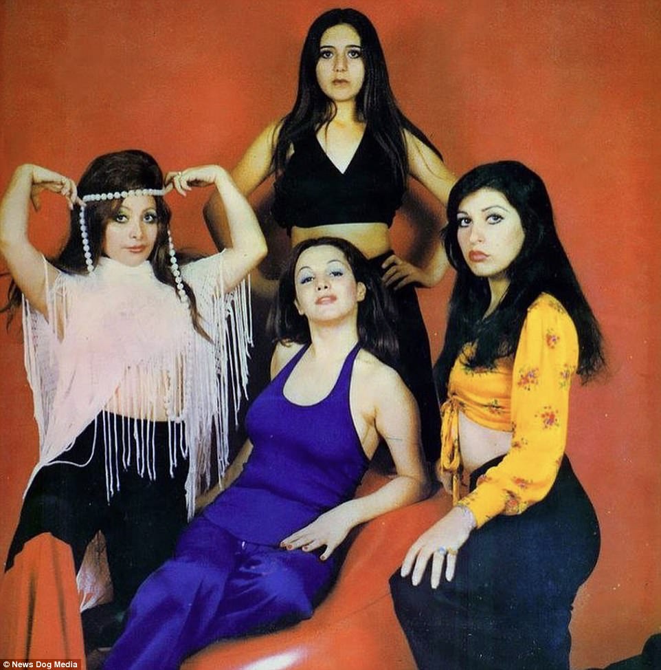 Donne su riviste anni 70, Iran