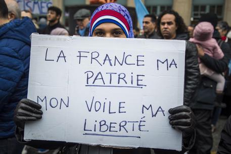 Protesta anti islamofobia in Francia, 2019