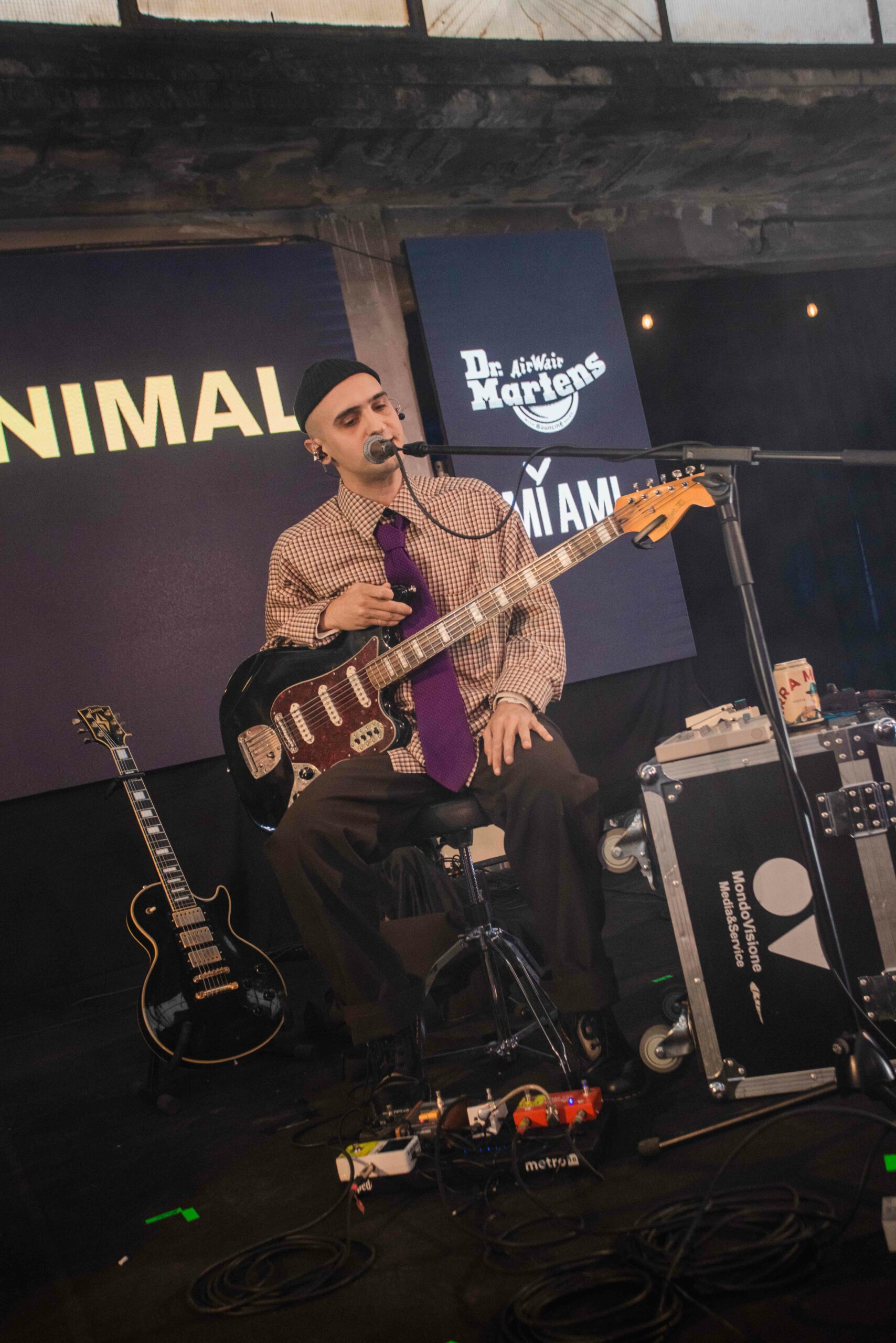 Luca Galizia, in arte Generic Animal, suona in anteprima "Il canto dell'asino" al Dr Martens Day by MI AMI, il 12 ottobre 2024